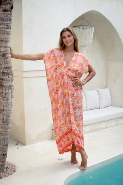 The Sunrise Floral Do Nothing Caftan